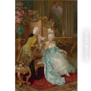 The Admirer by Cleto Luzzi