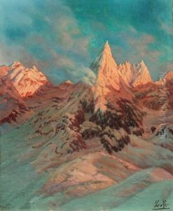 Mountain Peaks by Petr Ivanovich Lvov