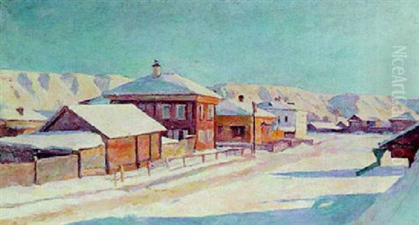 Winter Townscape - view 1
