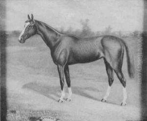 Racehorse "gypzene" by Harry Lyman