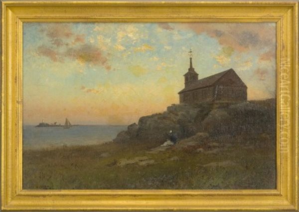 Gosport Church, Isles Of Shoals - view 1