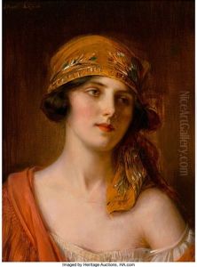 A Fashionable Beauty by Albert Lynch