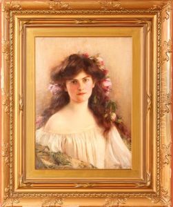Portrait Of Young Girl Portrait Of Young Girl