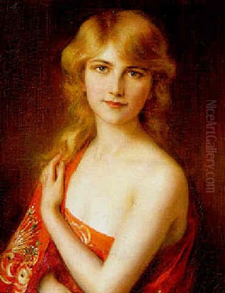 The Red Shawl - view 1