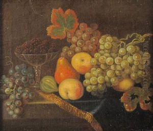 Uva, Mele, Pere, Fichi E Altri Frutti Su Un Tavolo by Christian Berentz