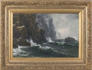 Untitled (coastal Scene) by John Howard Lyon
