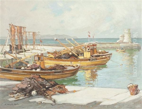 Dunure Harbour - view 1