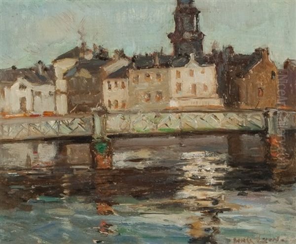 Ayr Harbour Bridge - view 1