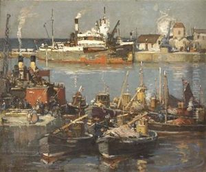 A Busy Harbor A Busy Harbor
