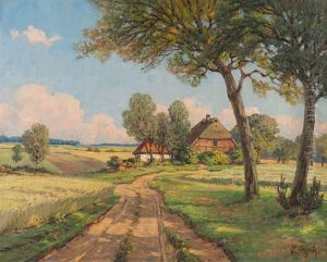 Mecklenburger Sommertag by Arnold E. Lyongrun