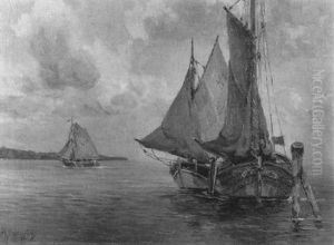 Boote Auf Der Elbe Boote Auf Der Elbe