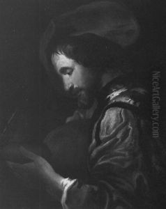 Lautespieler by Johann Lyss