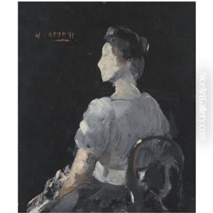 Seated Young Girl by Nicolas Lytras