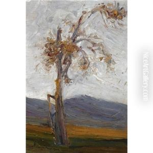 Tree In A Landscape by Nicolas Lytras