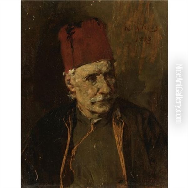 Portrait Of A Greek Man - view 1
