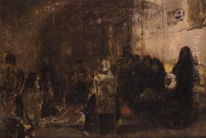 Study For The Dirge Of Psara by Nikiforos Lytras