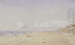 Kystparti Fra Kandestaenderne Ved Skagen, Sommer by Niels Aagaard Lytzen