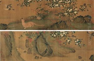 Bird And Flowers by Ma Lin