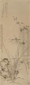Orchid And Bamboo Orchid And Bamboo