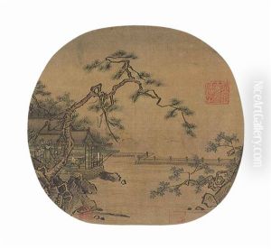 Water Villa On A Clear Summer Day by Ma Yuan