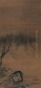 Landscape And Character by Ma Yuan