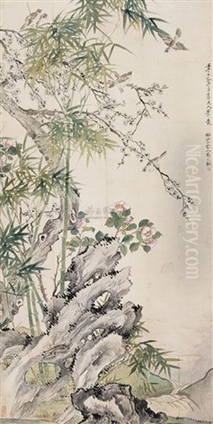 Flowers And Birds - view 1