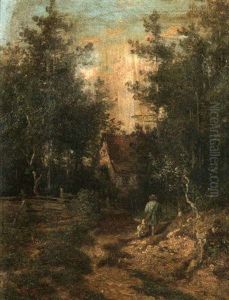 Heer Und Hund Auf Dem Heimweg by Johann Lorenz Maas