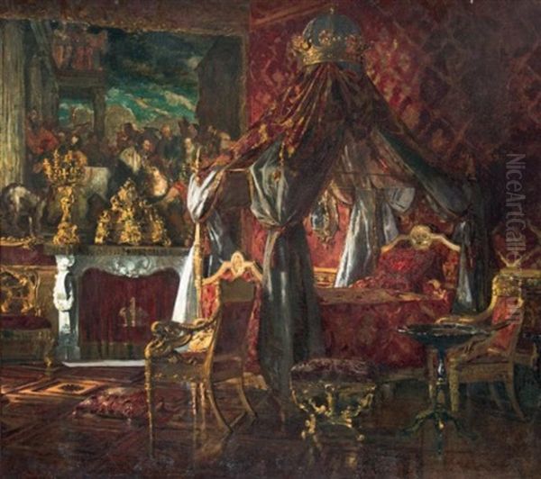 Vue D'une Chambre D'apparat Au Palazzo Reale De Turin - view 1