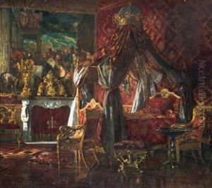Vue D'une Chambre D'apparat Au Palazzo Reale De Turin