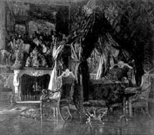 Palazzo Reale A Genes by Alexander Henri Robert Van Maasdijk