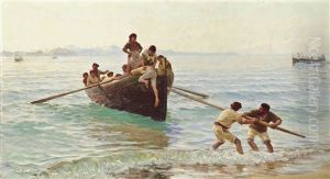The Departing Ferry
