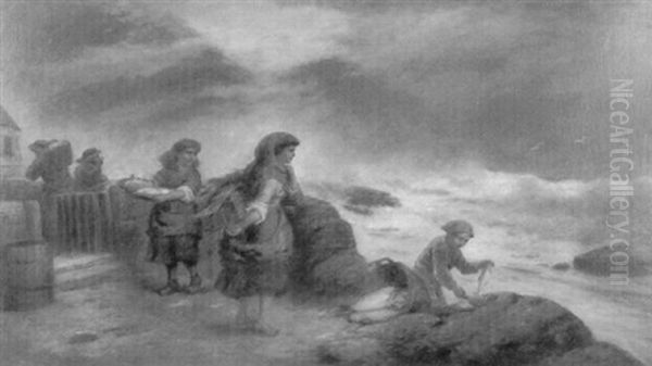 Stormy Weather - Devonshire Coast - view 1
