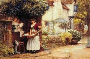 The Ballad Seller by Robert Walker Macbeth