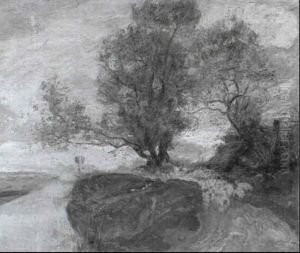 Droving The Sheep by Robert Walker Macbeth