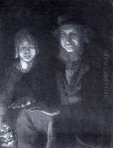 Campfire by Robert Lea Maccameron