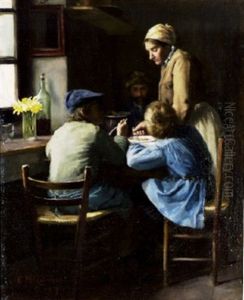 Serving Dinner by Katherine MacCausland