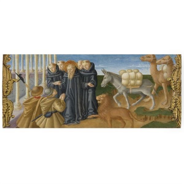 Saint Jerome And The Donkey - view 1