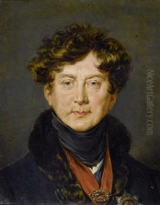 Nach Einem Portrait Von Sir Thomas Lawrence. George Iv., Konig Von Grossbritannien, Irland Und Hannover