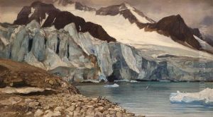 Magdalenenbai Auf Spitzbergen by Georg Macco