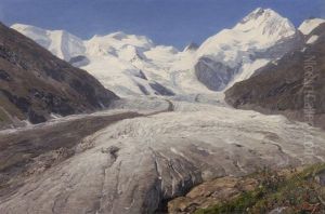Morteratschgletscher by Georg Macco