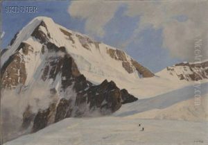 Auf Dem Jungfraujoch by Georg Macco