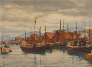 Norwegischer Hafen (tromso)