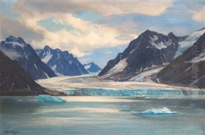 Magdalenenbay, Spitzbergen (gully-gletscher)