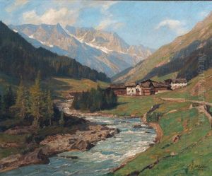 Alpental Im Sommer Mit Weiler Alpental Im Sommer Mit Weiler