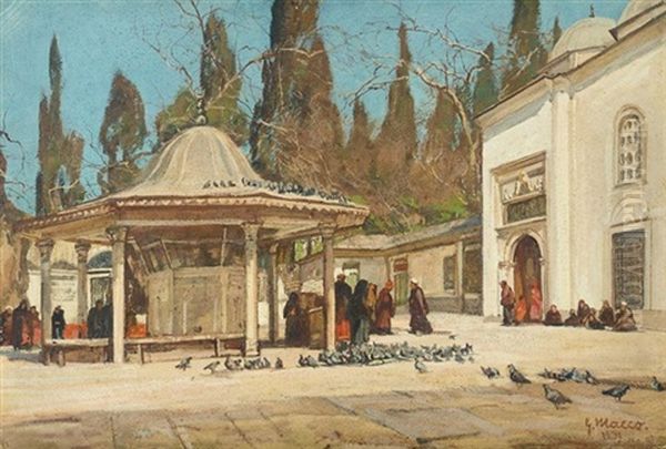 Eyup Mosque, Constantinople - view 1