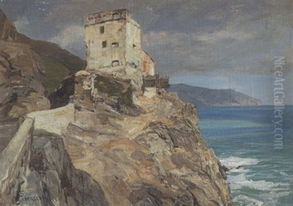 Felsenkuste Bei Monterosso (riviera) - view 1