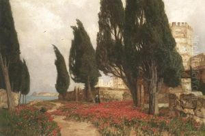 Konstantinopel (blick Auf Das Kastell Yedikulehisar?)