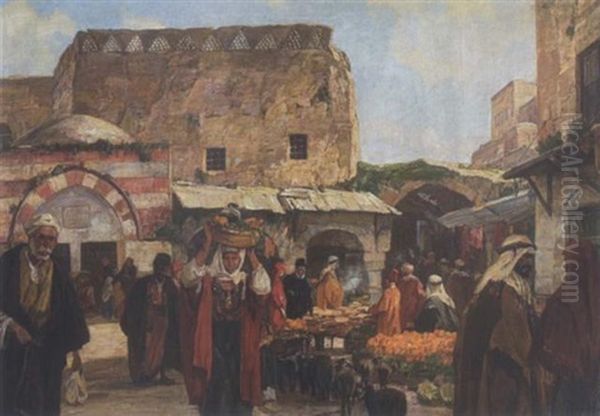 Volksleben In Jerusalem - view 1
