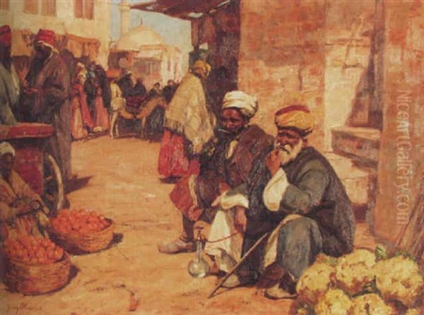 Orientalische Marktszene - view 1