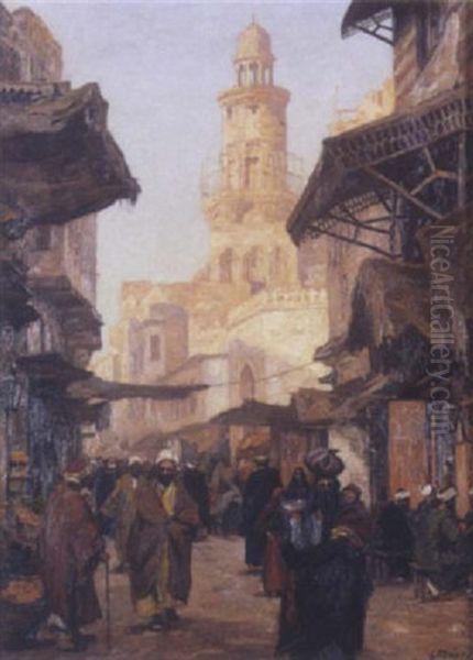 Rue Animee Au Caire - view 1